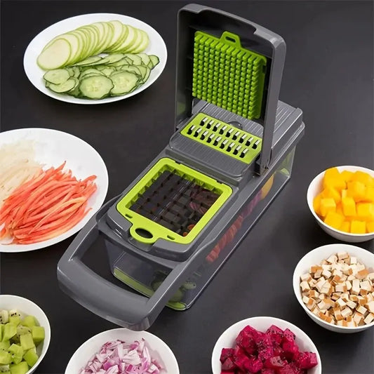 16pcs/Set Multifunctional Vegetable Chopper