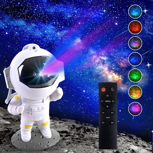 Astronaut Galaxy Starry Projector LED Star Sky Night Light with Remote Control For Bedroom Home Decor