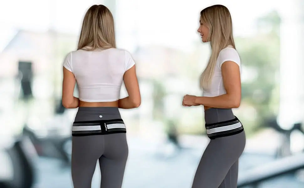 Sacroiliac SI Joint Hip Belt Lower Back Support-Hip Braces for Hip Pain Pelvic Support Belt Sciatica Pelvis Lumbar Pain Relief